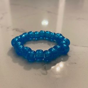 Handmade one color beaded bracelet!